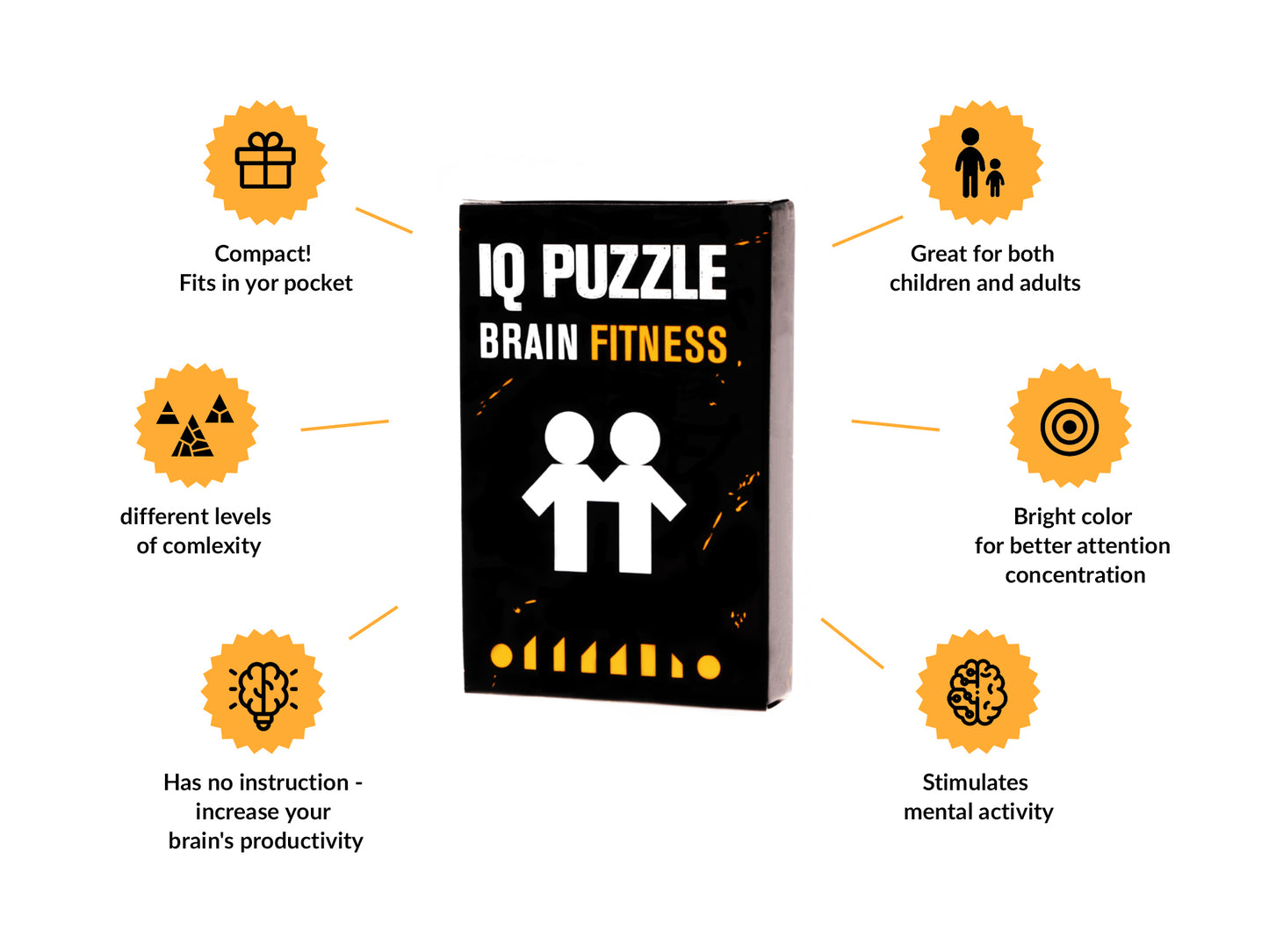 IQ Puzzle Set of 3 - Vaccation (Mountain, Mountain, & Home)