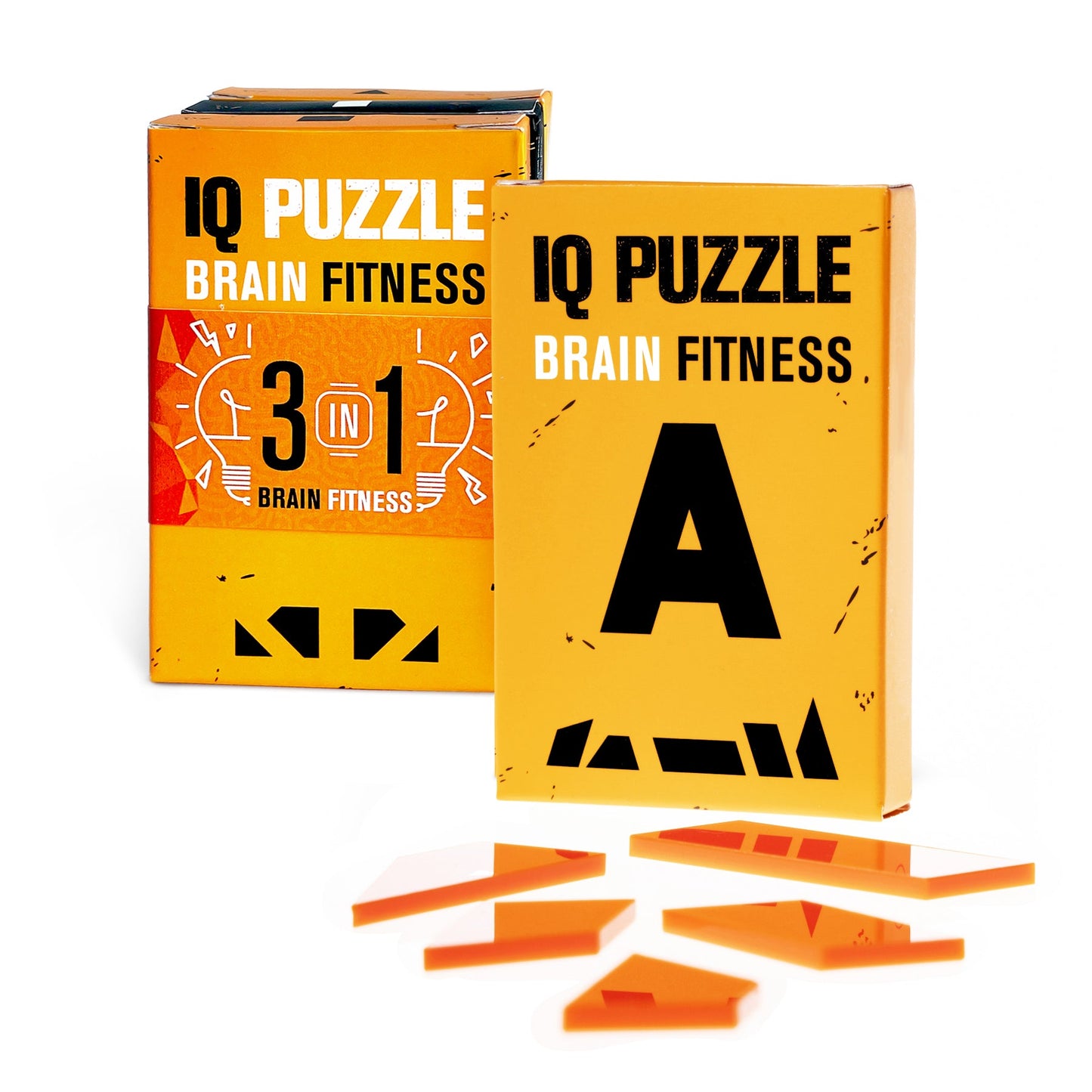 IQ Puzzle Set of 3 - Letters (Letter A, Letter T, & Letter M)