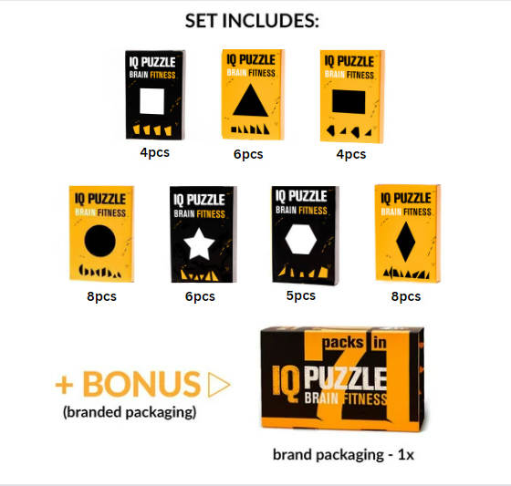 IQ Puzzle Advanced Geometry Set