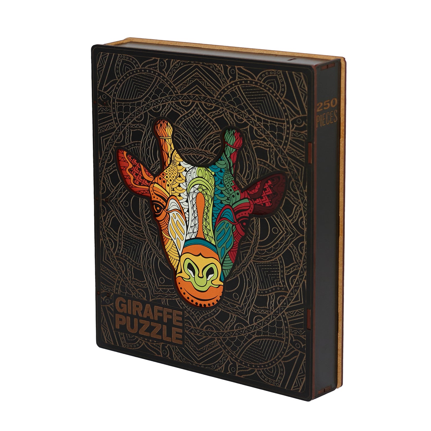 Wooden Giraffe Puzzle, Giraffe Jigsaw Piecezz Puzzle, Large Size, 250 Pieces (10*13*2 in) or (25*33*5 cm)