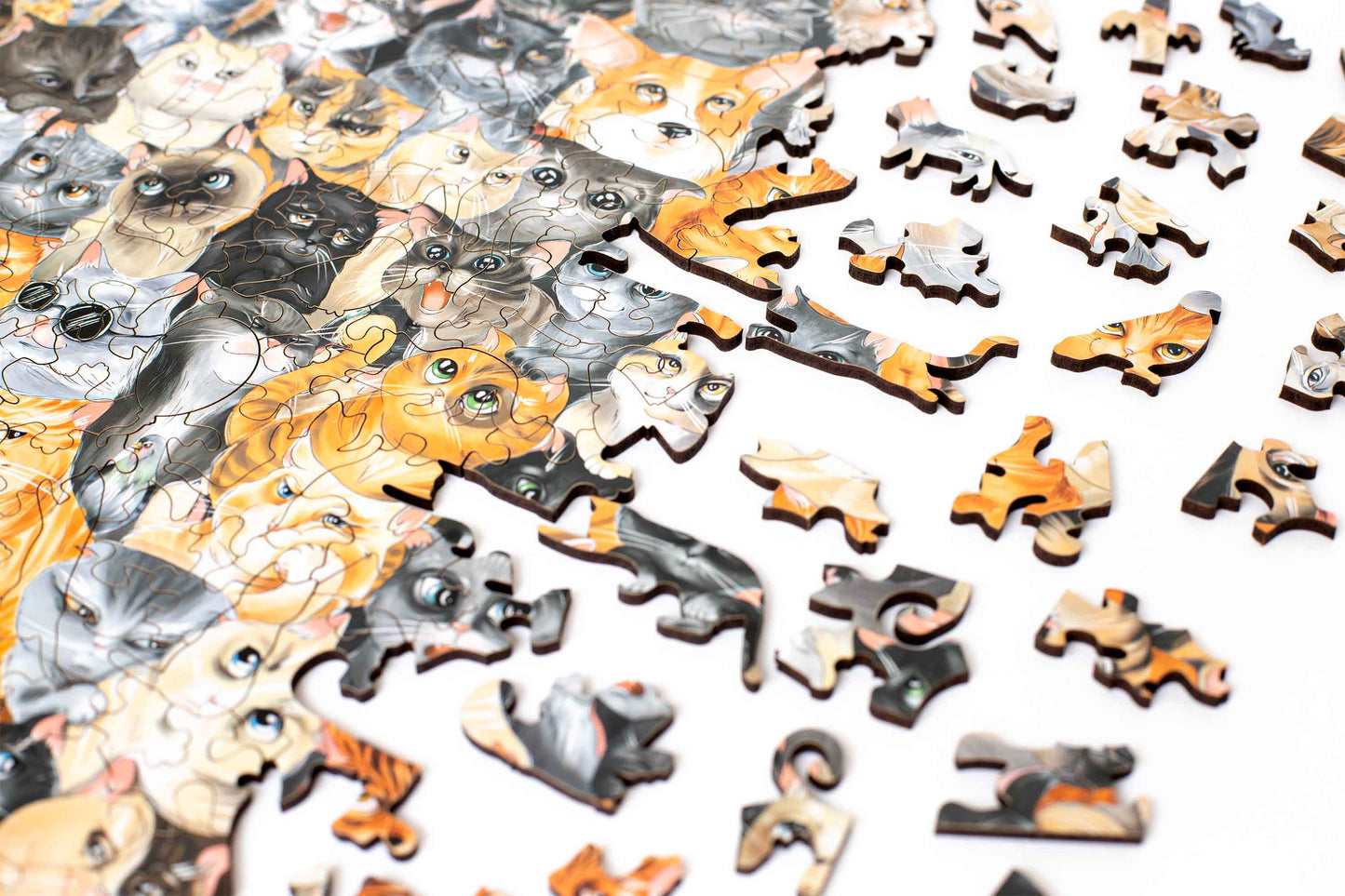 Tube Puzzle - Cat, Tube Puzzle for Kids & Adults