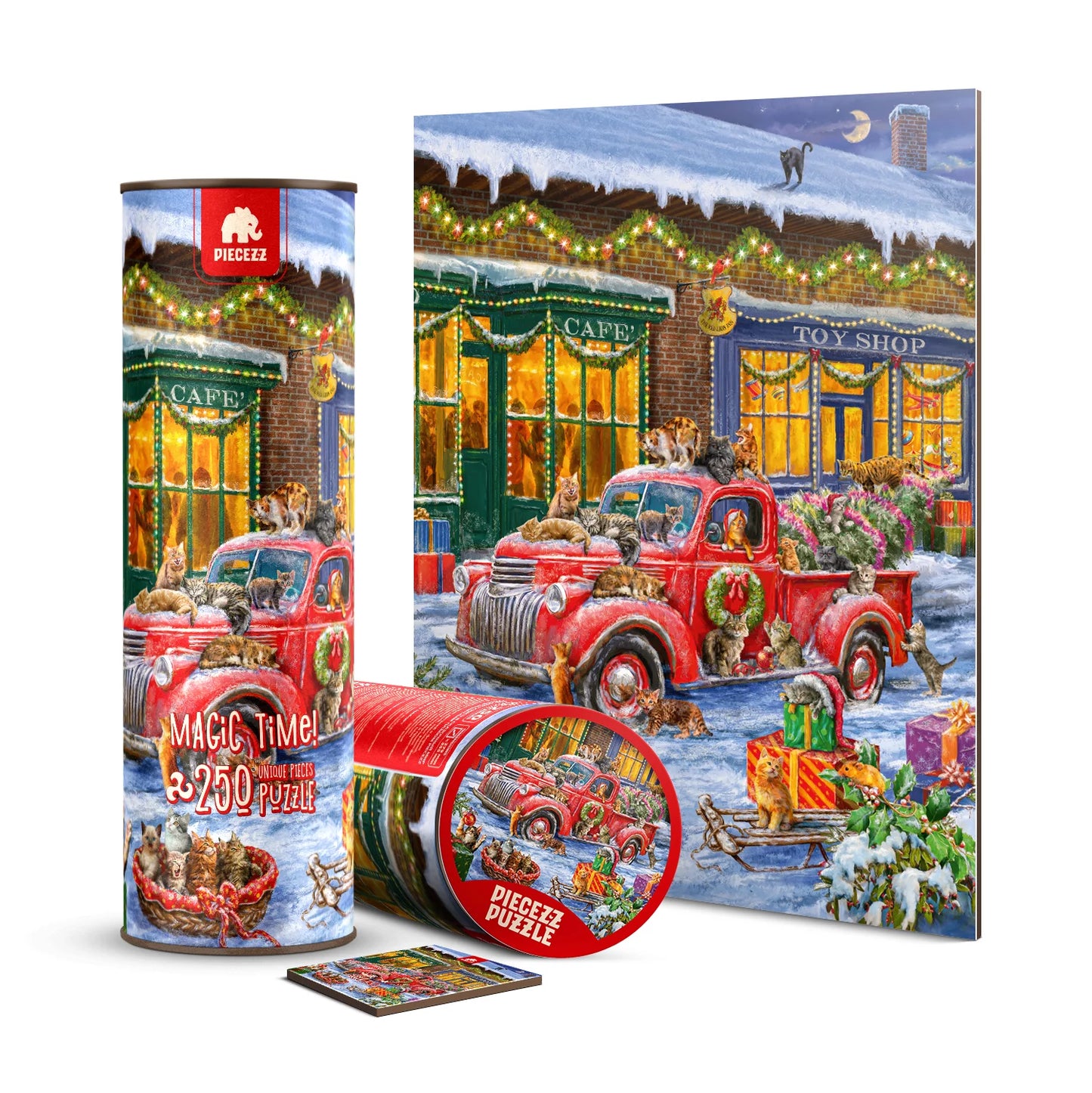 Christmas Puzzle - Magic Time Tube Puzzle