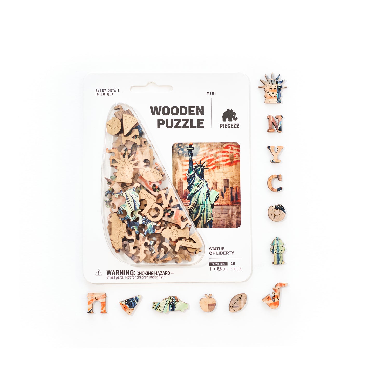 Statue of Liberty Pocket Size Puzzle