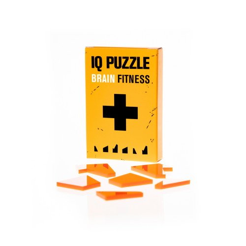 IQ Puzzle Plus, Mind Master IQ Puzzle Game for Kids & Adults, Size (3,5x2,5x0.5 in)