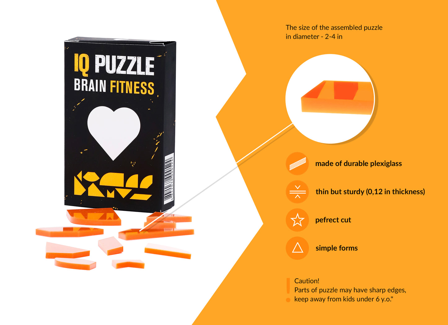 IQ Puzzle Set of 11 - Large Advanced Set