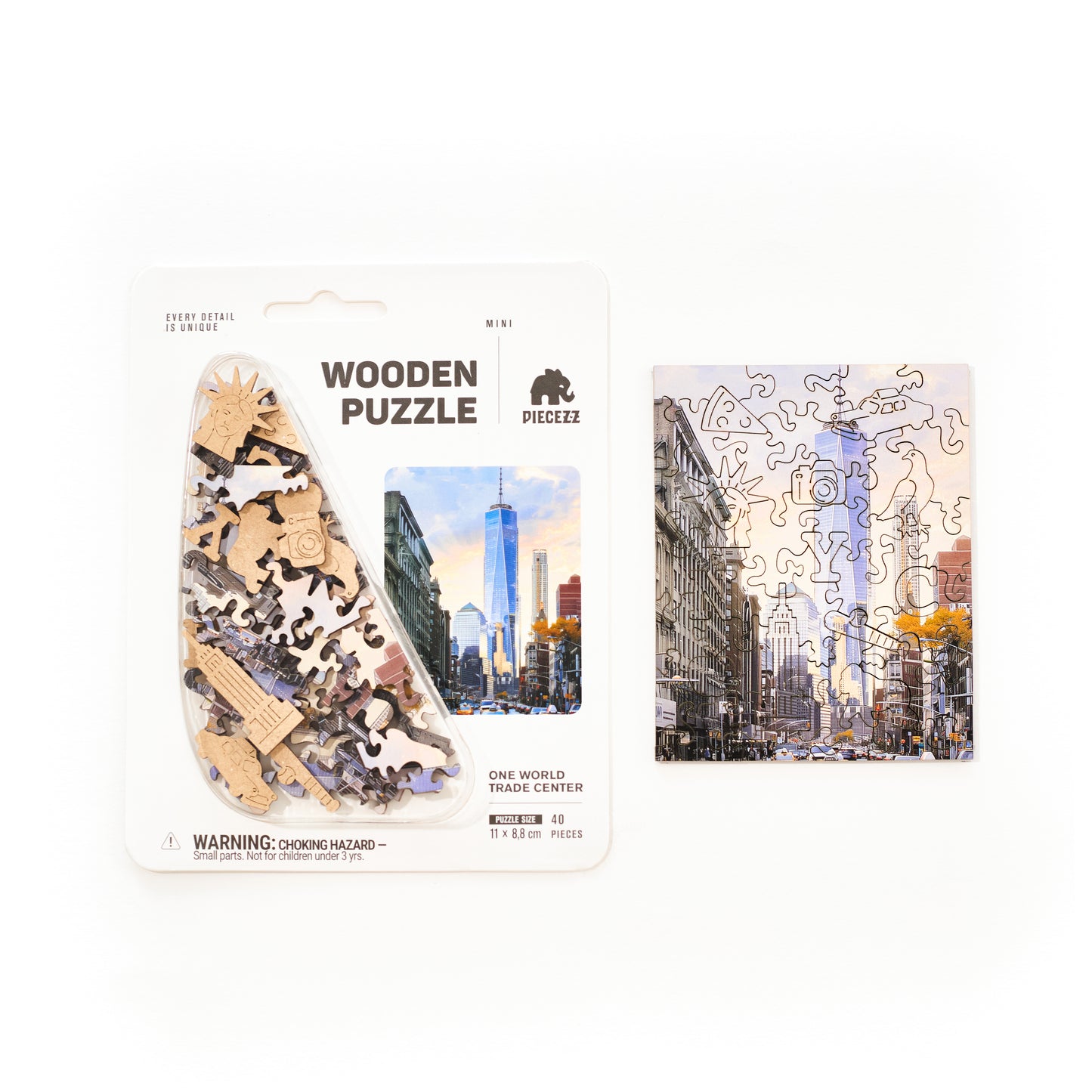 One World Trade Center Pocket Size Puzzle