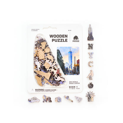 One World Trade Center Pocket Size Puzzle