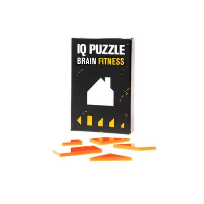 IQ Puzzle – House Edition, Brain Fitness for Kids & Adults, Size (3,5x2,5x0.5 in)