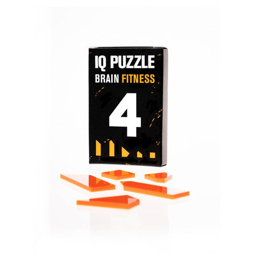 "Number 4" IQ Puzzle, Number Series Puzzle for Kids to Sharp Brain, Size (9x6x1.5 cm)